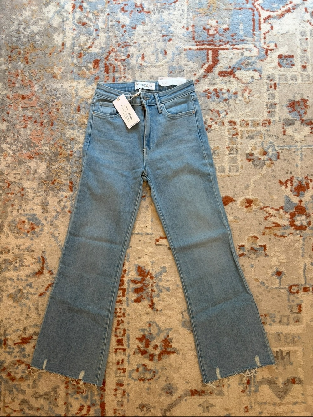 Just black denim jeans